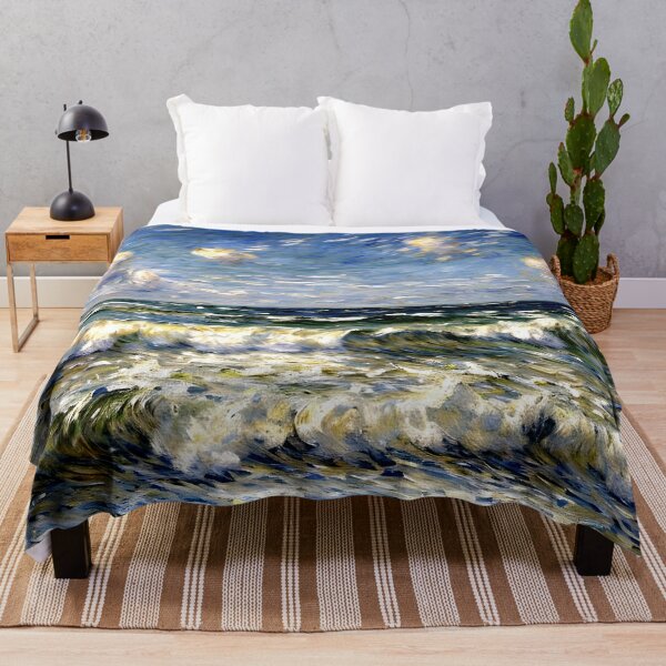 Item preview, The Rough Sea at Étretat designed and sold by artdesignsnow.