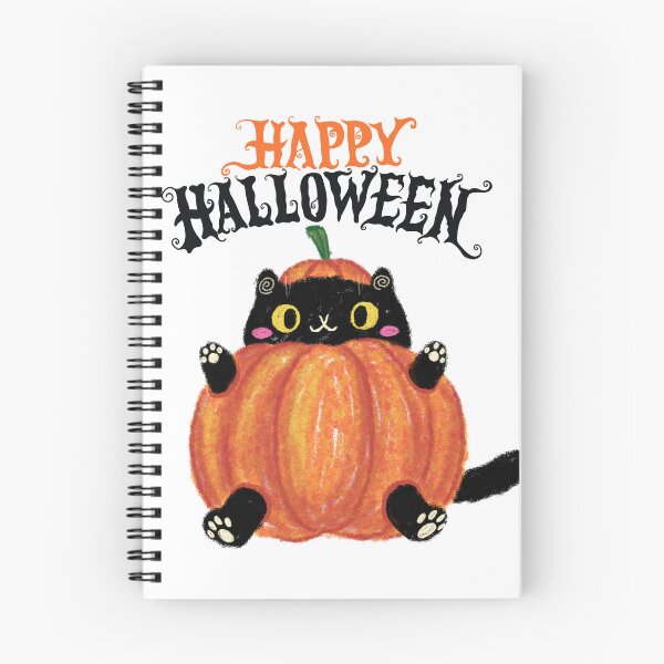 Item preview, Happy Halloween Pumpkin Cat designed and sold by 4viella.