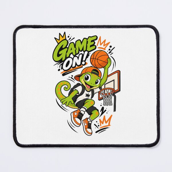 Item preview, Gecko Boy Game On Basketball Cartoon designed and sold by ismai6.
