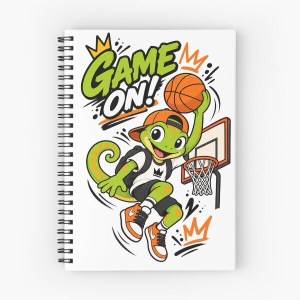Item preview, Gecko Boy Game On Basketball Cartoon designed and sold by ismai6.