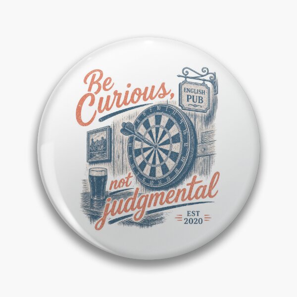 Item preview, Be curious, not judgmental designed and sold by Olena Du.