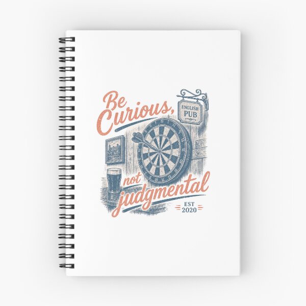 Item preview, Be curious, not judgmental designed and sold by Olena Du.