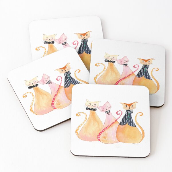 Item preview, Three Cool Cats designed and sold by Jill Brooke.