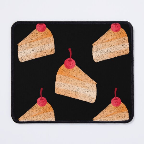 Item preview, Many pieces of cake with cherry designed and sold by EnjoyArtWorld.