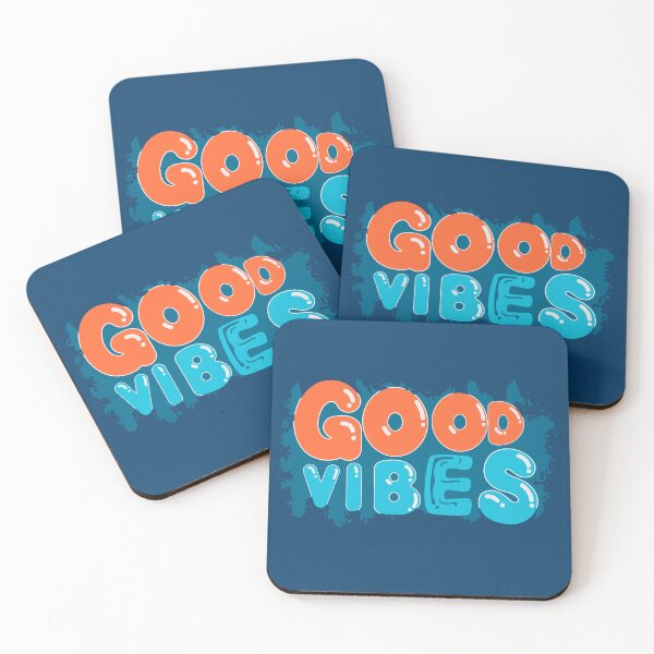 Item preview, Good Vibes Only retro colorful bubble font quote designed and sold by SeJaa.