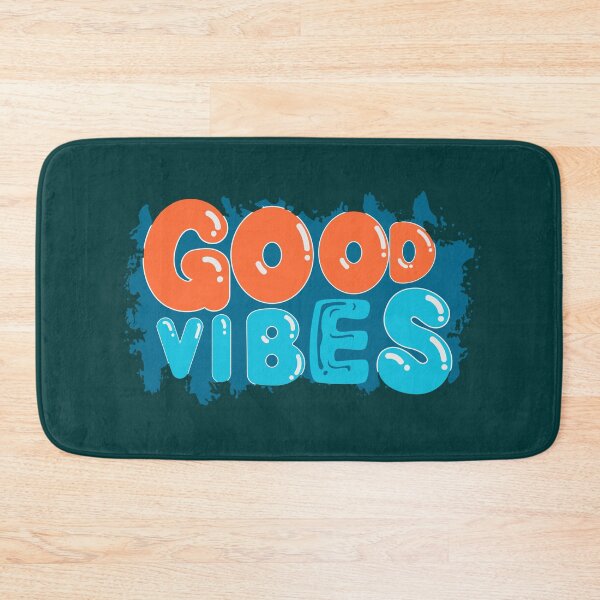 Item preview, Good Vibes Only retro colorful bubble font quote designed and sold by SeJaa.