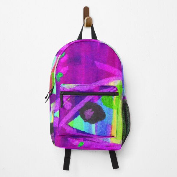 Item preview, School of fish on purple background coastal decor designed and sold by Jill Brooke.