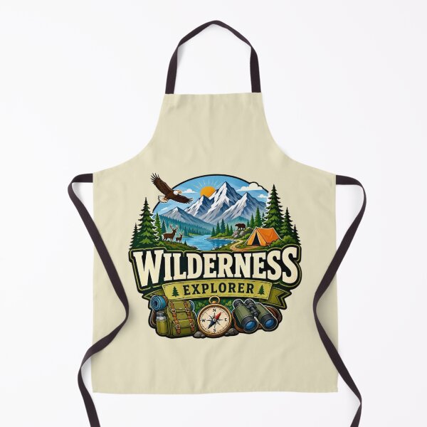 Item preview, Wilderness Explorer Outdoor Adventure Design designed and sold by Myra365Art.