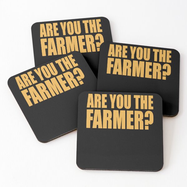 Item preview, Are You The Farmer Yellow designed and sold by Abdo Tayfos.