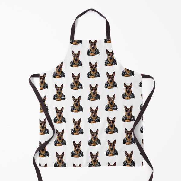 Item preview, Cool German Shepherd – Funny Dog Art designed and sold by Luna & Cleo Creative.