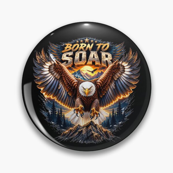 Item preview, Born to Soar Eagle Mountain Wings designed and sold by ujjawal.