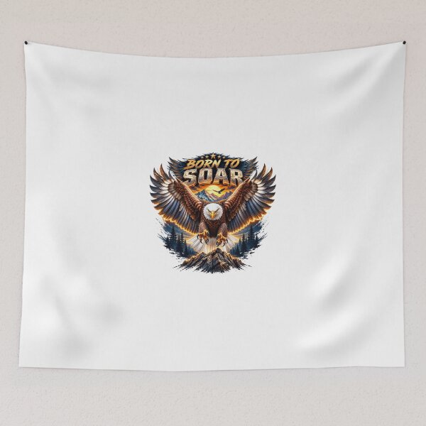 Item preview, Born to Soar Eagle Mountain Wings designed and sold by ujjawal.