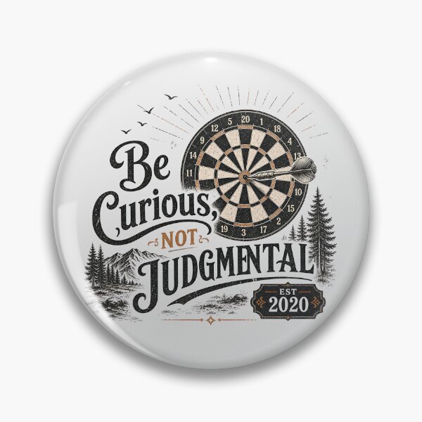 Item preview, Be curious, not judgmental designed and sold by Olena Du.