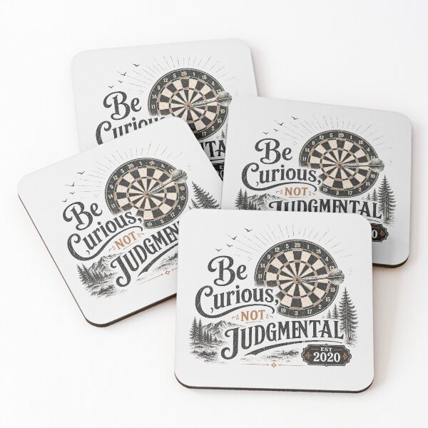Item preview, Be curious, not judgmental designed and sold by Olena Du.