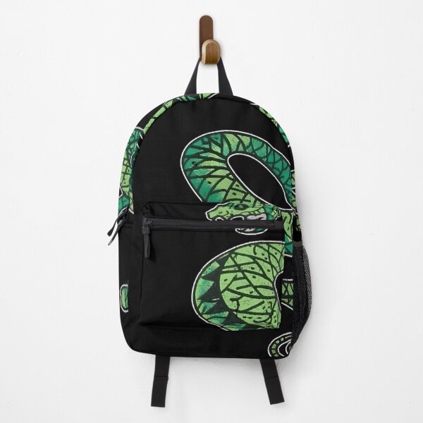 Item preview, Green Textured Coiled Viper Snake Emblem designed and sold by JustinaWiza1.