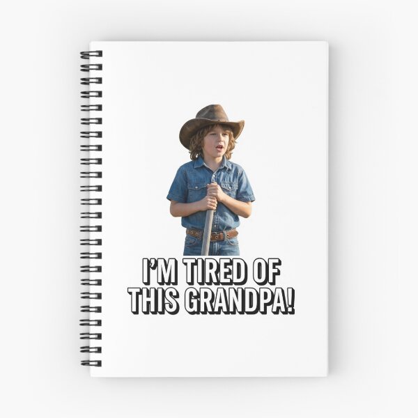 Item preview, Im Tired Of This Grandpa Funny Movie Quote Classic Nostalgia Cowboy Meme designed and sold by raedattia.