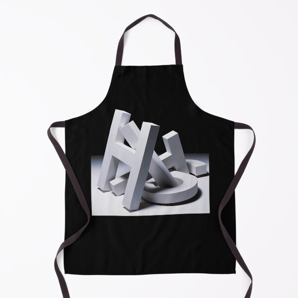 Item preview, White 3D Abstract Letters H O Shape designed and sold by ShaniyaRaynor.