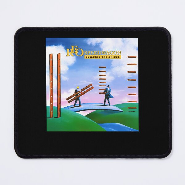 Item preview, Reo Speedwagon Building The Bridge Workers Landscape designed and sold by ShaniyaRaynor.