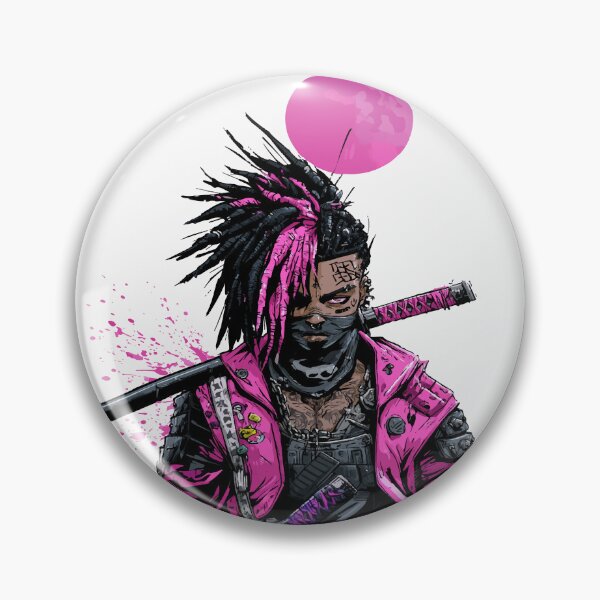 Item preview, Hardcore Pink Moon Samurai designed and sold by RichardRags.