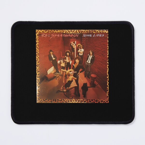 Item preview, Reo Speedwagon Nine Lives Red Brick Alley designed and sold by ShaniyaRaynor.