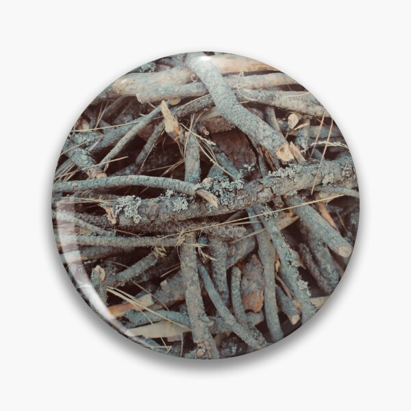 Item preview, Forest Kindling Twigs and Lichen Natural Wood Texture Photography designed and sold by SiliconValleyUS.