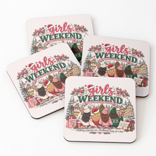 Item preview, Girls Weekend Christmas, Christmas Movie Watching, Hallmark Christmas, Matching Besties Holiday designed and sold by Quiajia.