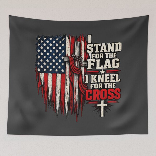 Item preview, God Country Freedom Eagle Cross designed and sold by FABIOLA1970.