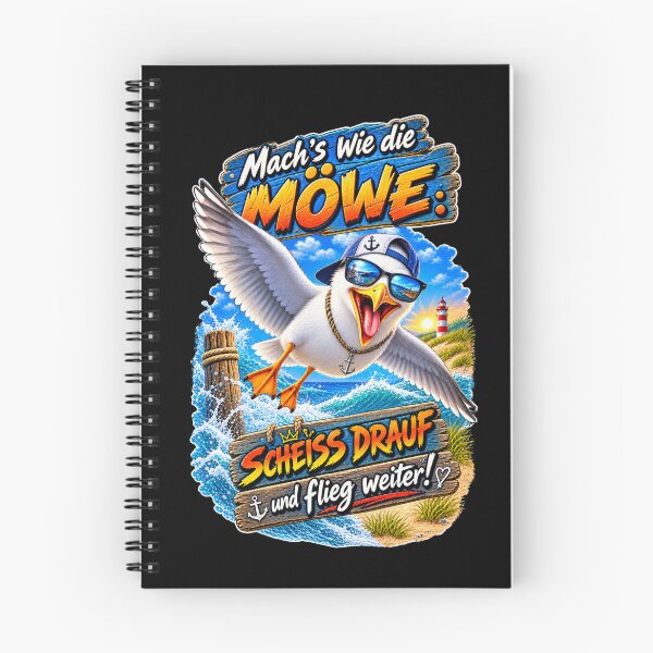 Item preview, Do as the seagull does – screw it and keep flying! designed and sold by Zerberus71.