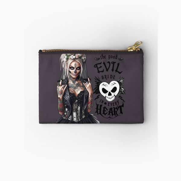 Item preview, Brutal Evil Bride Tattoo Corset designed and sold by Voodoo Store Paranormal Collections.