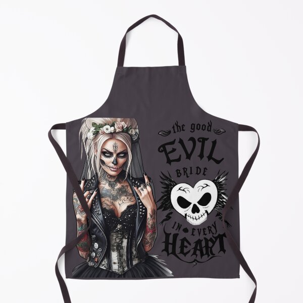 Item preview, Brutal Evil Bride Tattoo Corset designed and sold by Voodoo Store Paranormal Collections.