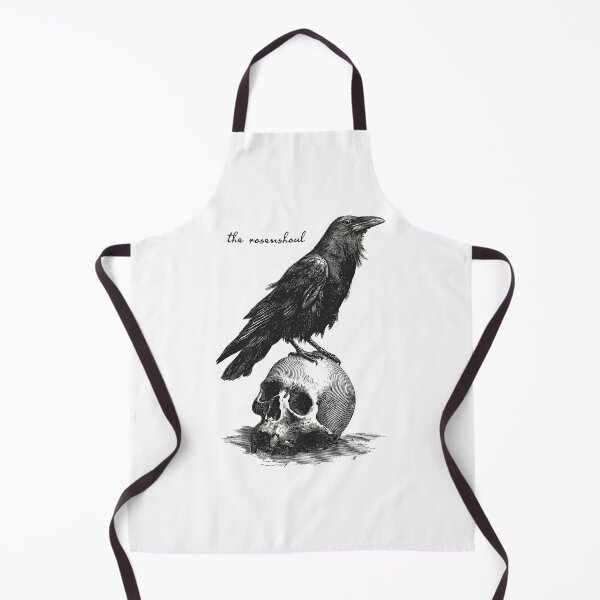 Item preview, Engraved Raven Perched Atop Human Skull designed and sold by PaulUllrich.