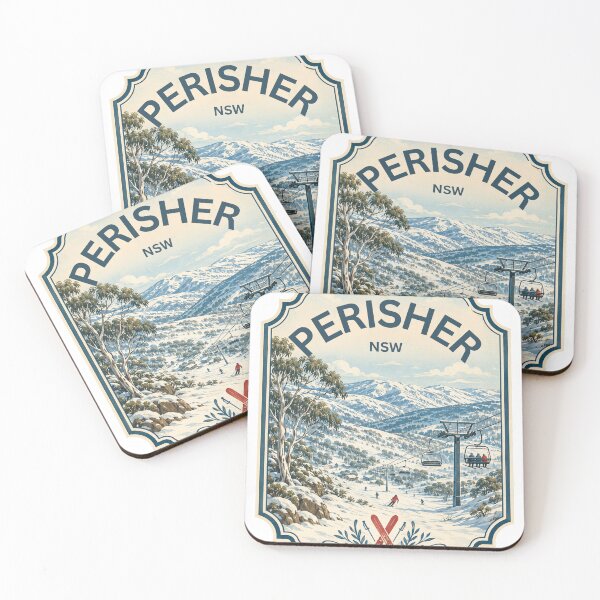 Item preview, Snowy Mountains Perisher NSW  designed and sold by PamLeeDesign.