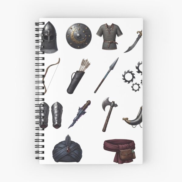 Item preview, Medieval Warrior Weapons Armor Dark Fantasy Aesthetic designed and sold by Rehnair.