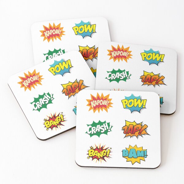 Item preview, Fight Scene Noises Sounds Comic Books Onomatopoeia designed and sold by Jaela-Tavera-s.