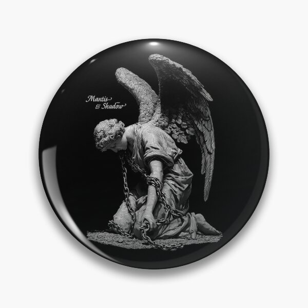 Item preview, Kneeling Winged Angel Bound In Heavy Chains designed and sold by PaulUllrich.