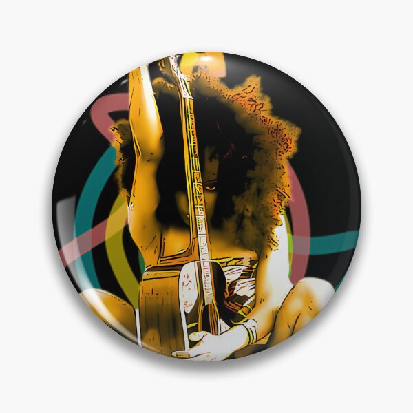 Item preview, Ery.kah Ba.du Vintage Rnb Playing The Guitar designed and sold by ArtVibeArty.