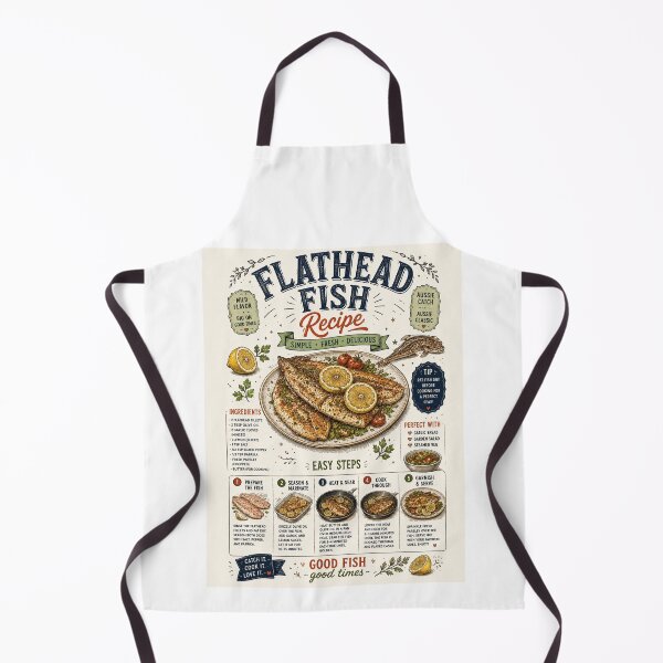 Item preview, Easy Flathead Fish Recipe Simple, Fresh & Delicious designed and sold by Yellowriversss.