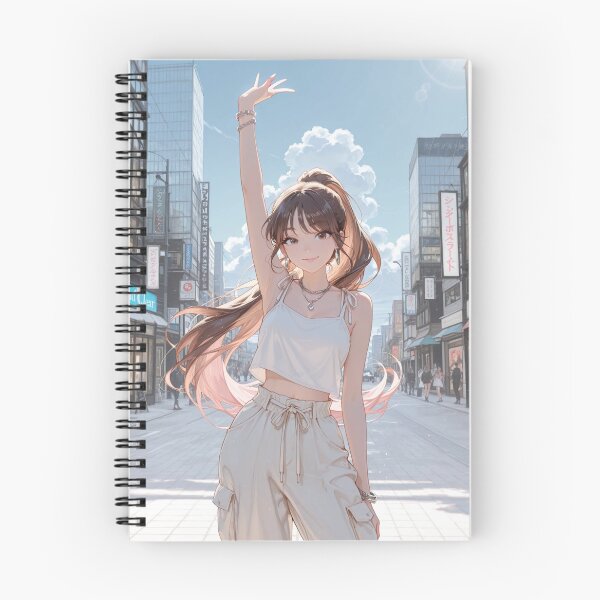 Item preview, Skyline Energy - Active K-Pop Street Girl designed and sold by SEIMEI2025.