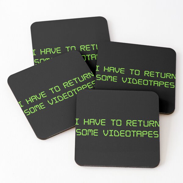 Item preview, I Have To Return Some Videotapes designed and sold by Claudia-soli.