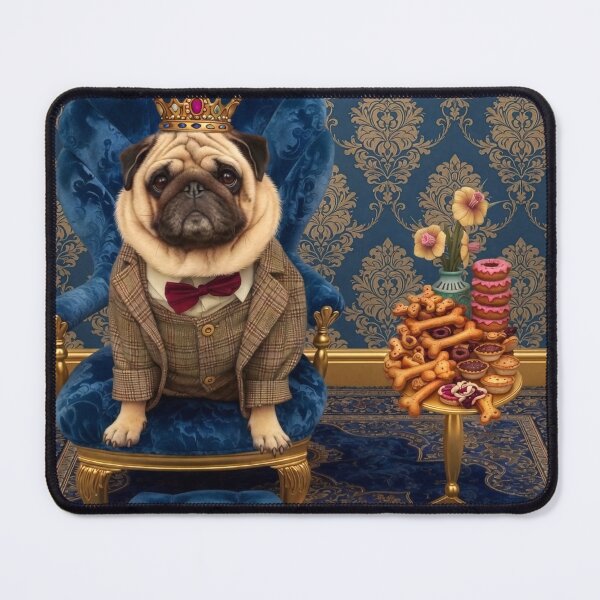 Item preview, French Bulldog | king in suit Cute Frenchie Dog designed and sold by Ruta.