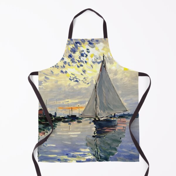 Item preview, Sailboat at Le Petit-Gennevilliers designed and sold by artdesignsnow.