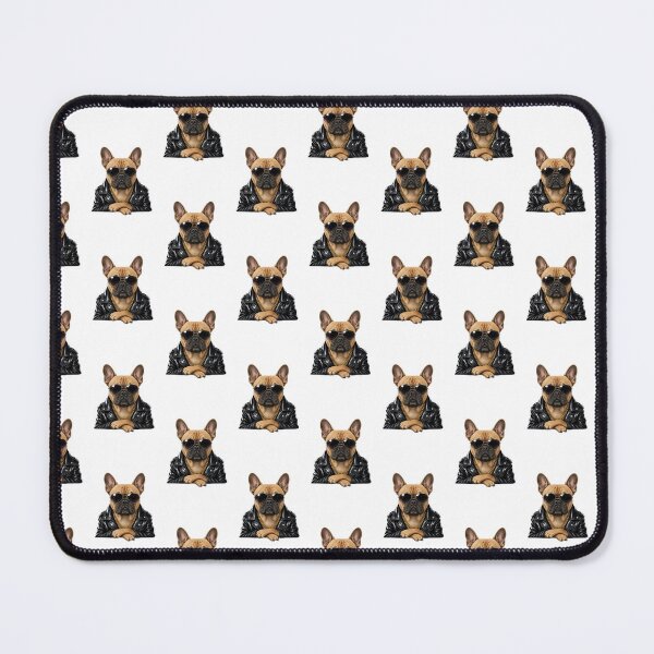 Item preview, Cool French Bulldog – Funny Dog Art designed and sold by Luna & Cleo Creative.