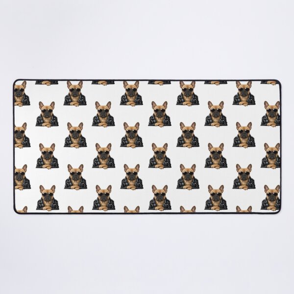 Item preview, Cool French Bulldog – Funny Dog Art designed and sold by Luna & Cleo Creative.