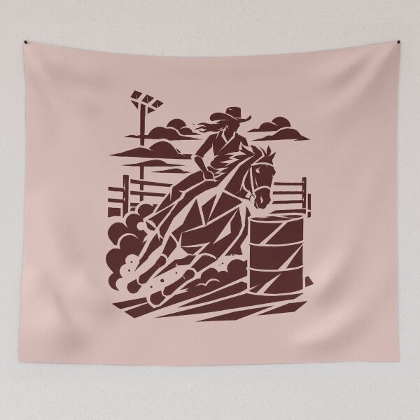 Item preview, Barrel Racing Shirt - Western Cowgirl Rodeo Horse designed and sold by JonelCrafts.