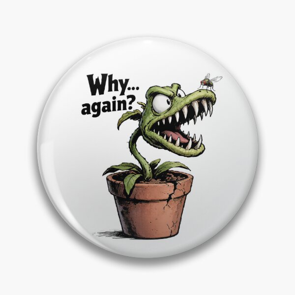 Item preview, Angry Venus Flytrap and Fly Comic Drawing designed and sold by FireMelody.