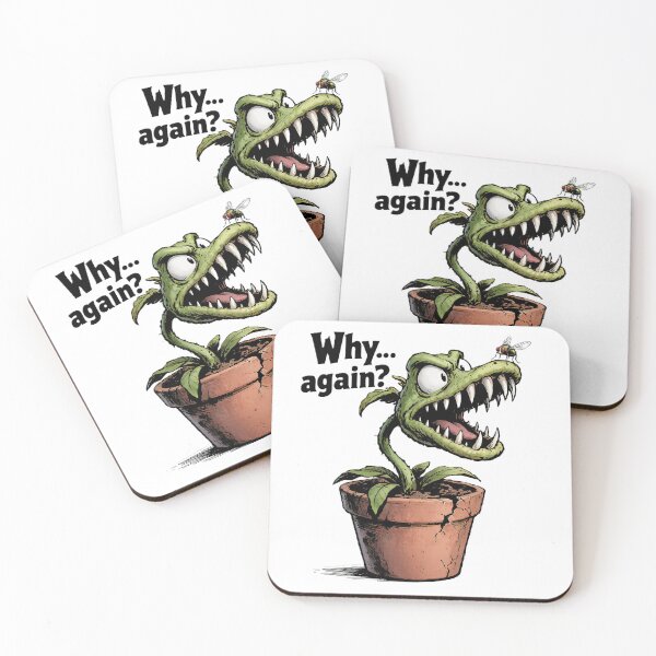 Item preview, Angry Venus Flytrap and Fly Comic Drawing designed and sold by FireMelody.