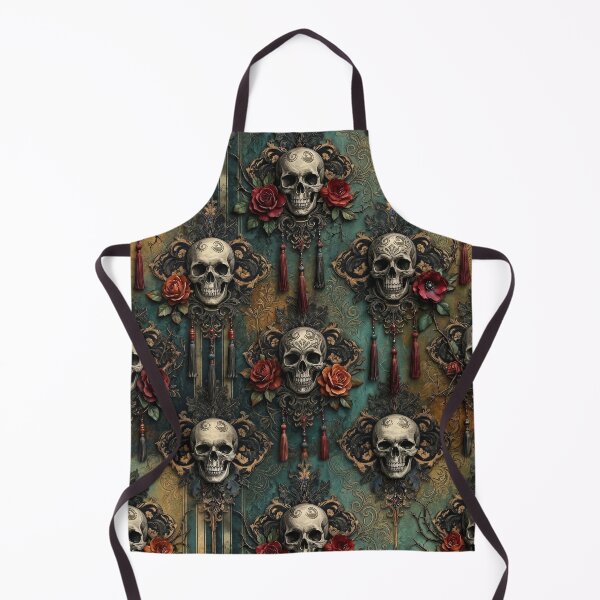 Item preview, Skulls and Roses designed and sold by JacquiTaylorArt.