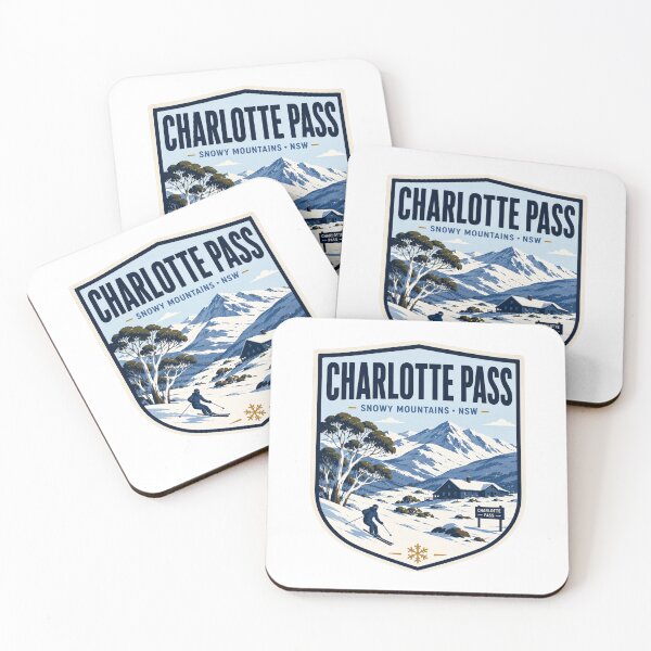 Item preview, Charlotte Pass Snowy Mountains Australia  designed and sold by PamLeeDesign.