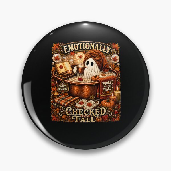 Item preview, Emotionally Checked Into Fall designed and sold by cabanalunaire.