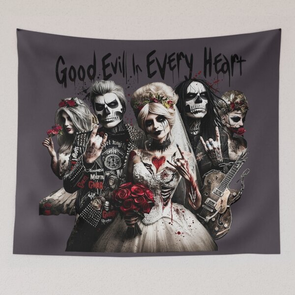 Item preview, Brutal Evil Bride Guitar Band designed and sold by Voodoo Store Paranormal Collections.